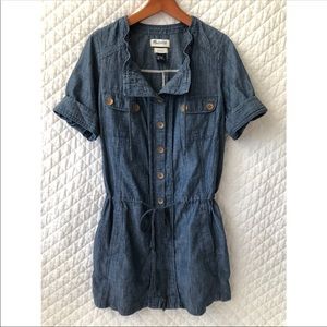 Madewell Chambray denim dress